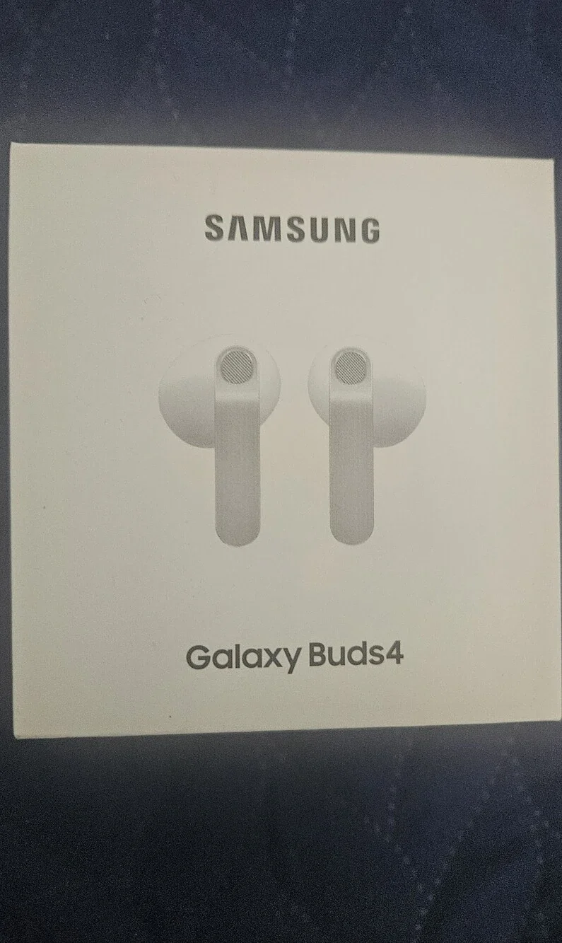 Samsung Galaxy Buds4 True Wireless Earbuds — White